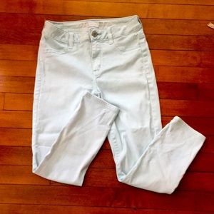 American Eagle Crop Super Stretch Hi-Rise Jegging Size 4